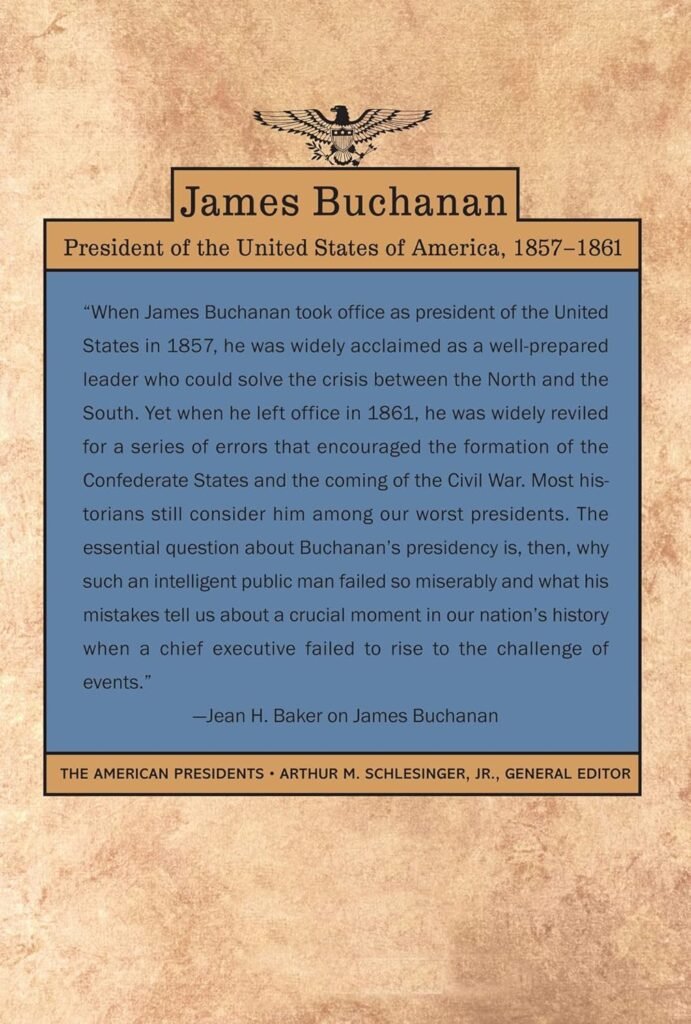 James Buchanan: The American Presidents Series: The 15th President, 1857-1861     Hardcover – June 7, 2004